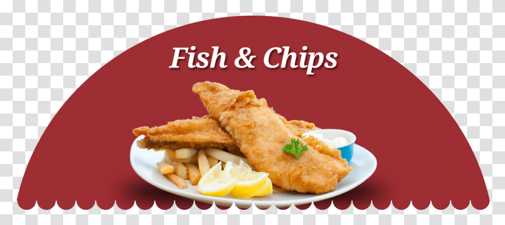 Fish And Chips Gourmet Fish And Chips, Fried Chicken, Food, Meal, Dish Transparent Png