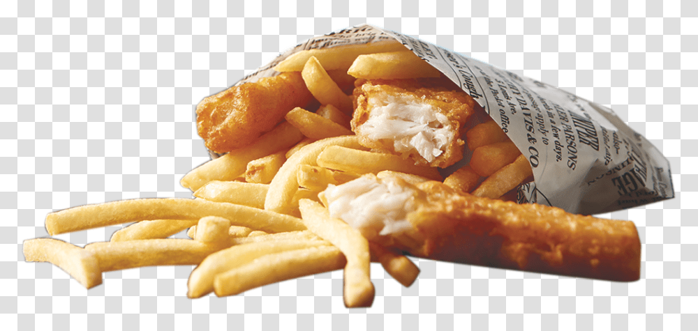 Fish And Chips Kids39 Meal, Hot Dog, Food, Fries Transparent Png