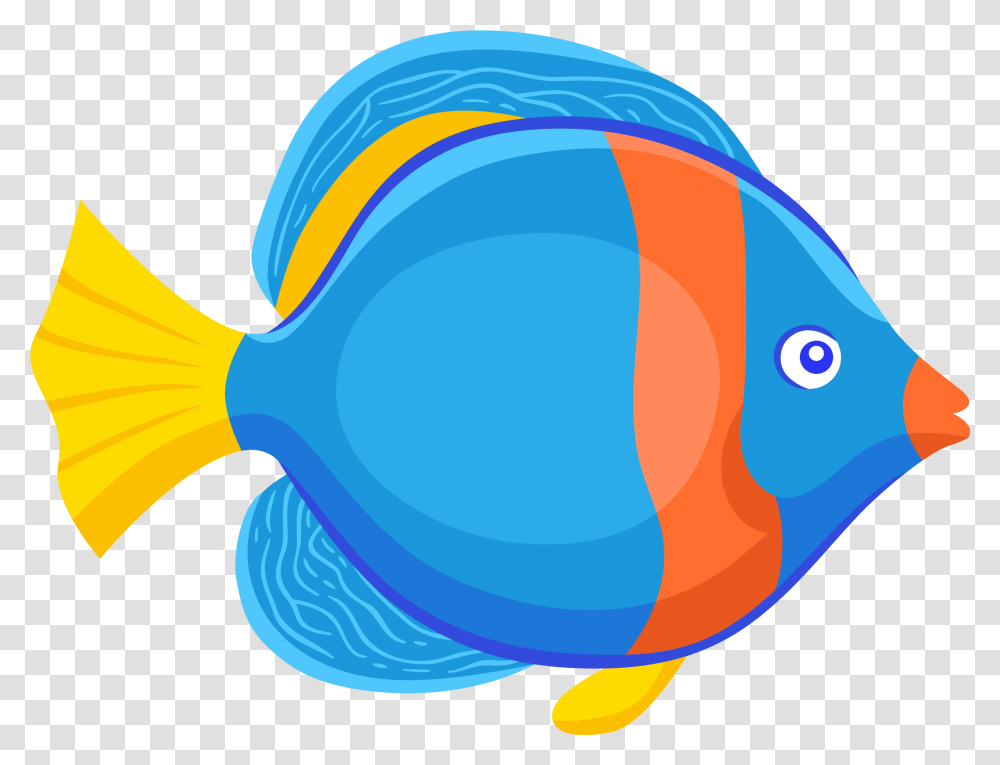 Fish Animation Drawing Blue Cartoon Fish Vector Cartoon Fish Vector, Surgeonfish, Sea Life, Animal, Angelfish Transparent Png