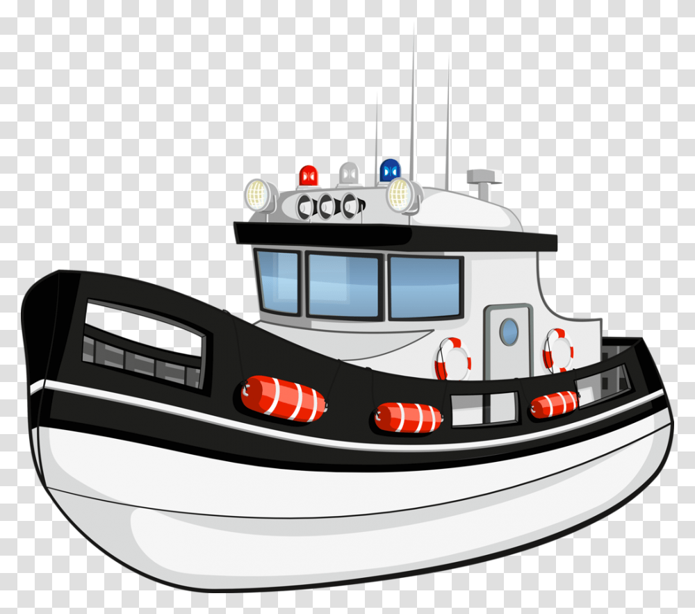 Fish Boat Four, Vehicle, Transportation, Tugboat, Watercraft Transparent Png