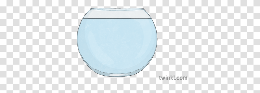 Fish Bowl With Movable Water Line Container Volume Maths Ks2 Serveware, Glass, Table, Furniture, Wine Glass Transparent Png