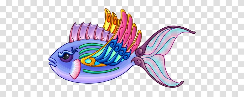 Fish Cartoon Drawing Download, Invertebrate, Animal, Sea Life, Clam Transparent Png