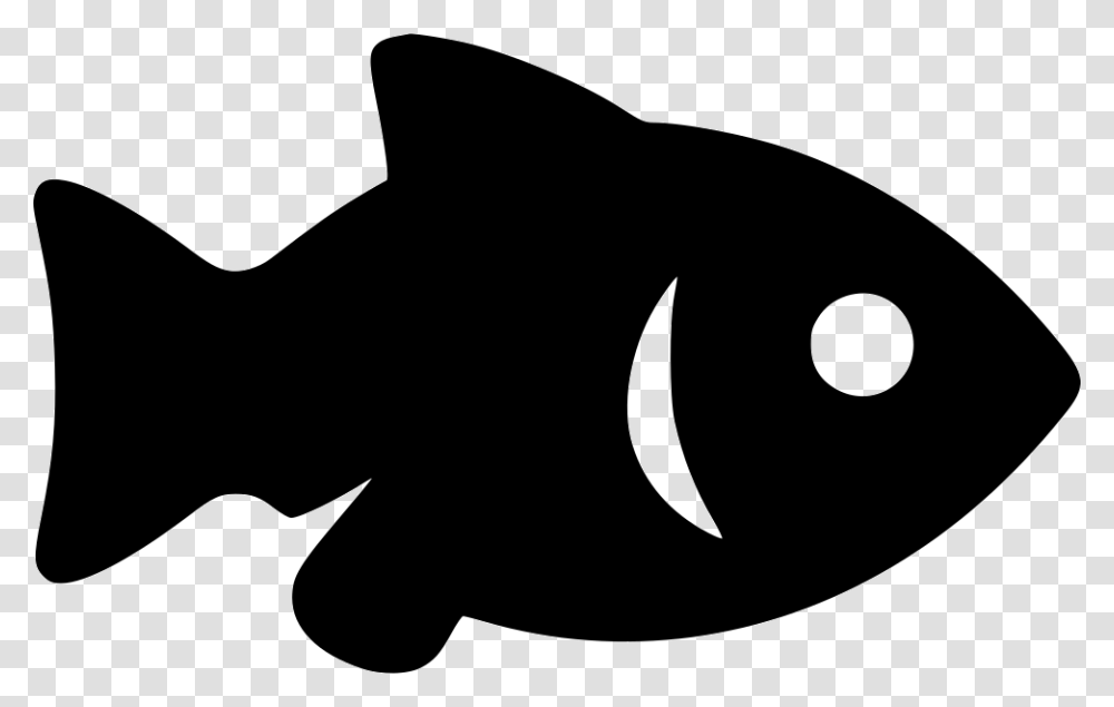 Fish Cartoon, Silhouette, Stencil, Logo Transparent Png