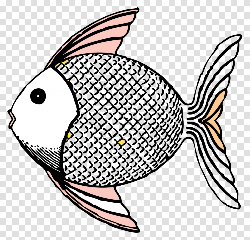 Fish Clip Art Black And White, Animal, Angelfish, Sea Life, Bird Transparent Png