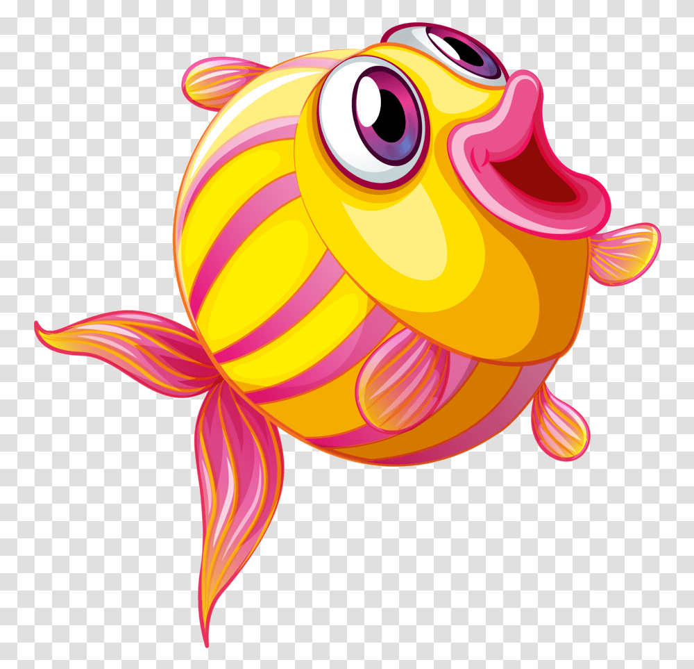 Fish Clip Art Happy Cliparts Abeoncliparts Vectors Fish Clipart, Animal Transparent Png