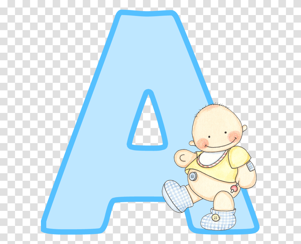 Fish Clipart Baby Shower Letra A Para Baby Shower, Triangle, Teddy Bear, Toy, Cone Transparent Png