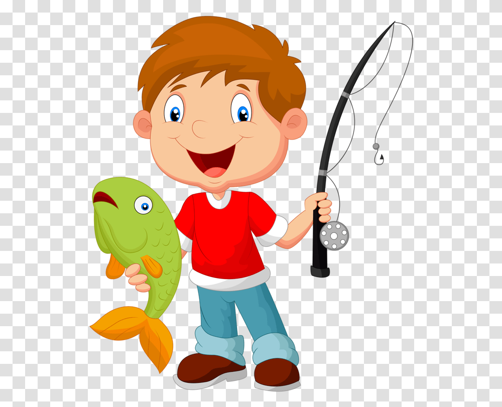 Fish Clipart Kids Fishing Clip Art, Person, Human, Elf, Toy Transparent Png