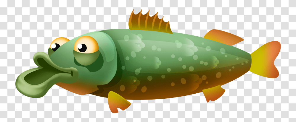 Fish Clipart Pike Pics Cartoon, Toy, Animal, Mammal, Trout Transparent Png
