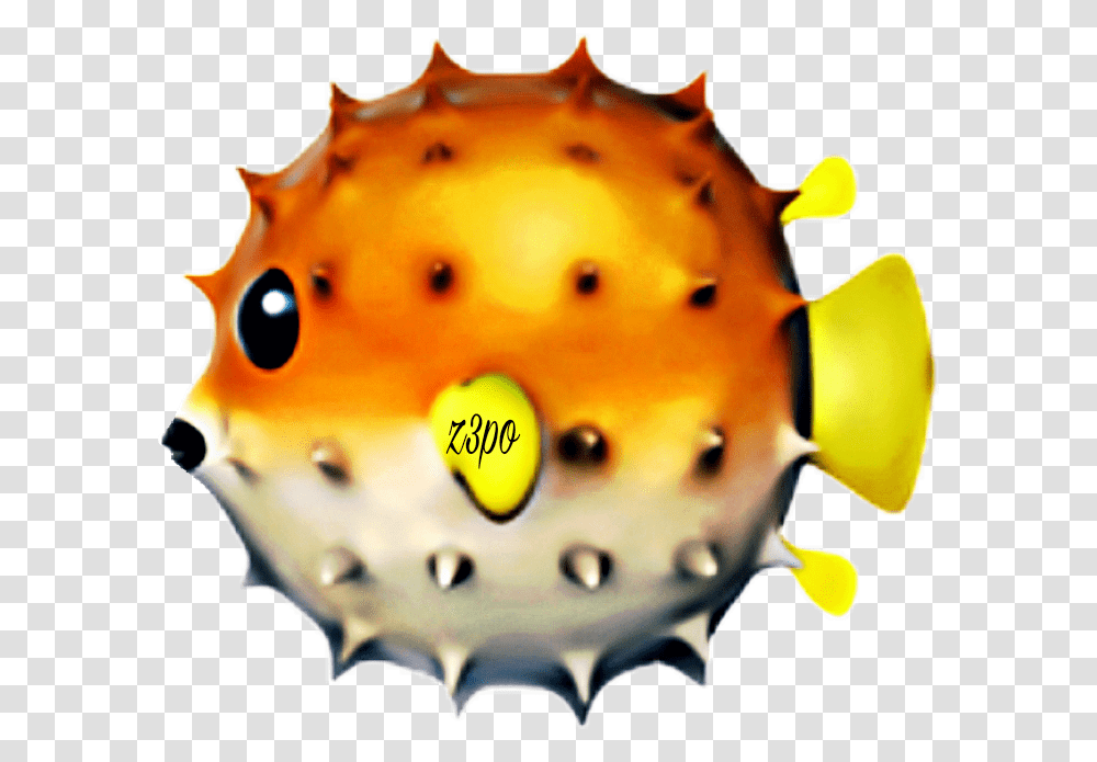 Fish Emoji Sea Water Ocean Puffer Fish Emoji, Sea Life, Animal, Toy Transparent Png