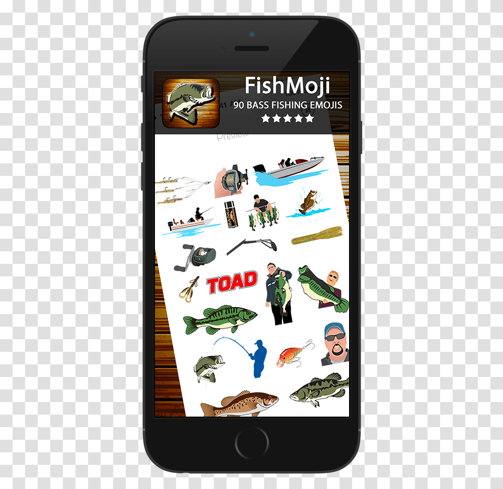 Fish Emojis For Iphone Iphone, Person, Poster, Advertisement, Bird Transparent Png