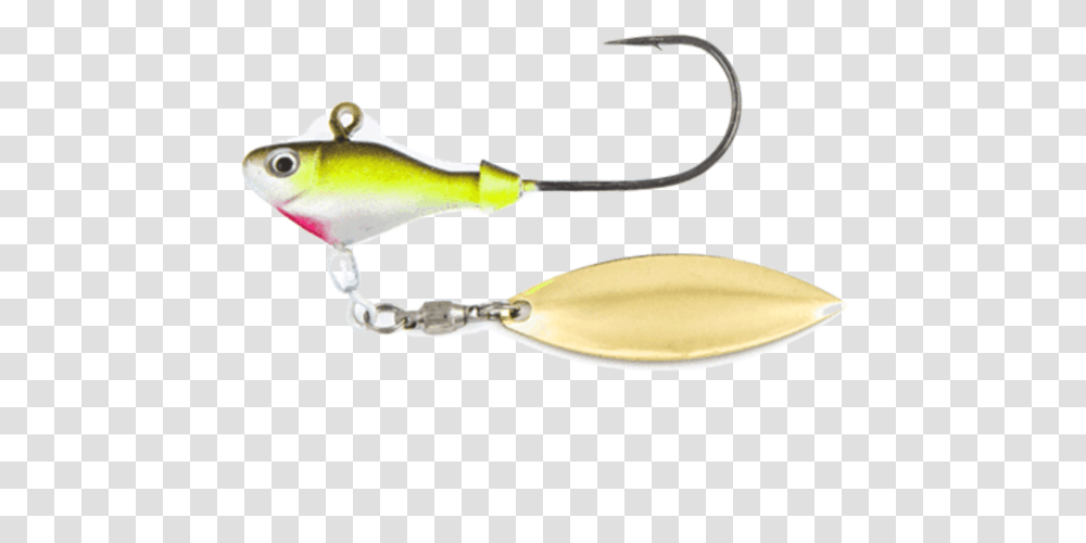 Fish Head Spin Underspin JigquotData Rimgquotlazyquot Fin, Fishing Lure, Bait, Spoon, Cutlery Transparent Png