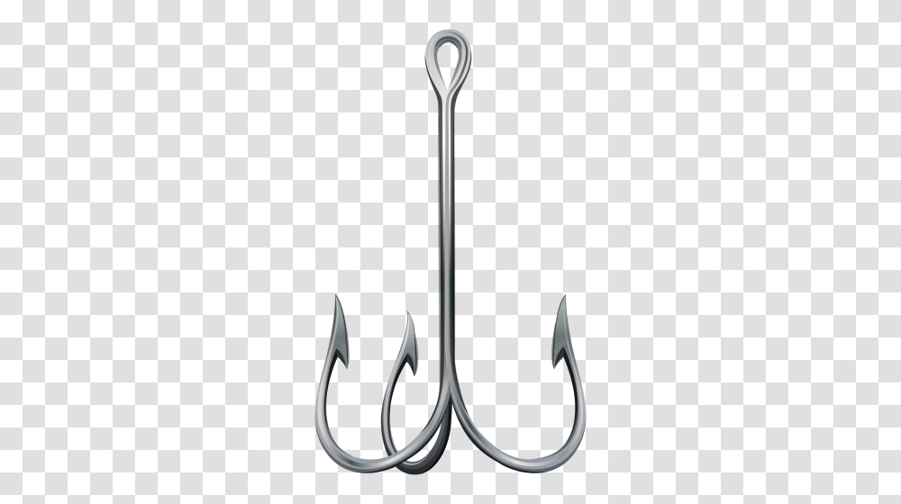 Fish Hook, Tool, Shovel, Anchor, Scissors Transparent Png