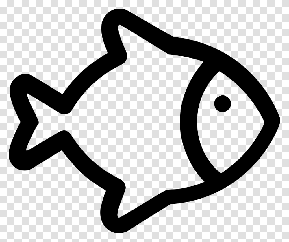 Fish Icon, Stencil, Label Transparent Png