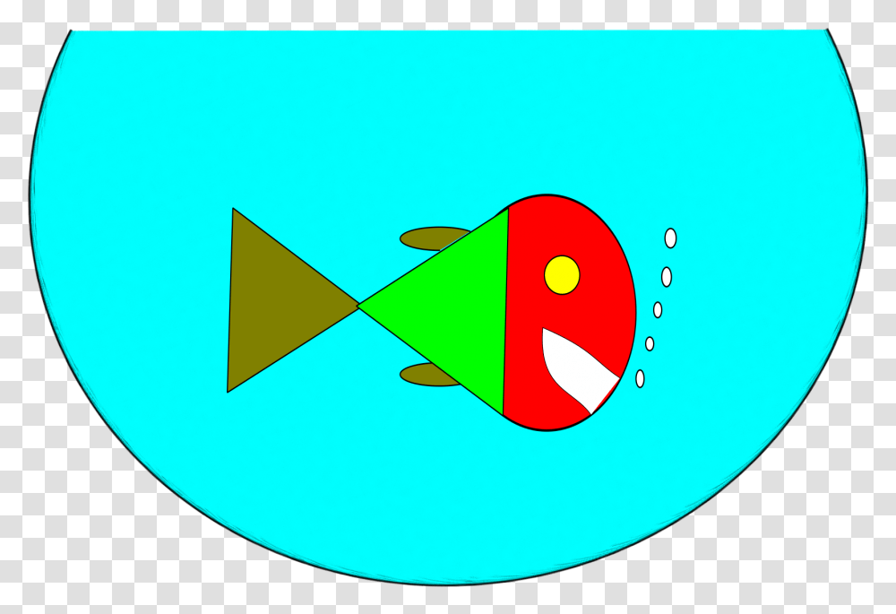 Fish In Aquarium Clip Arts Circle, Triangle, Logo Transparent Png