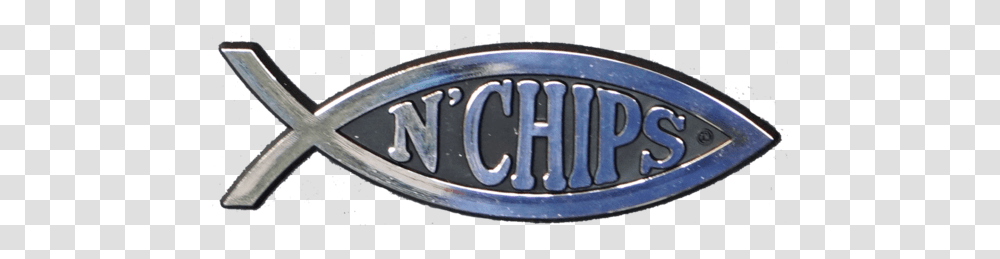 Fish N Chips Car Emblem, Logo, Trademark, Buckle Transparent Png