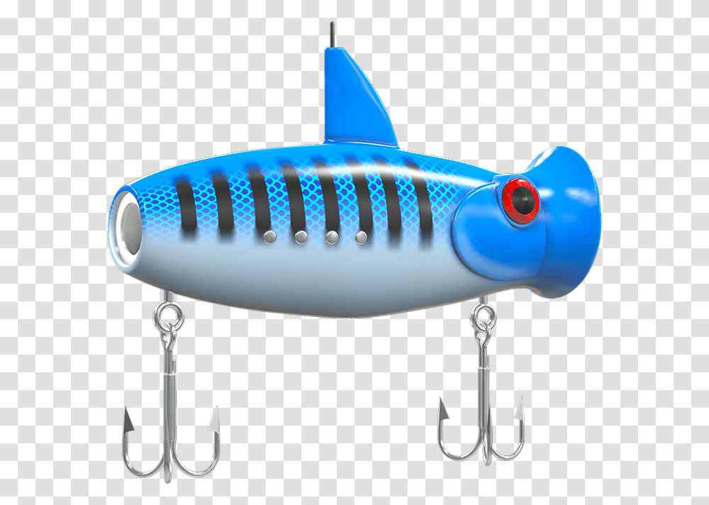 Fish Popper Clipart Svg Freeuse Stock Pre Order Light Blue Popper Fishing, Fishing Lure, Bait, Airplane, Aircraft Transparent Png