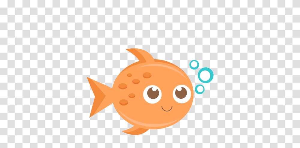 Fish Scrapbook Cute Clipart For Silhouette, Animal, Goldfish Transparent Png