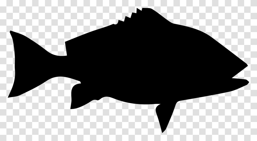 Fish Shape Of Red Snapper Red Snapper Fish Silhouette, Axe, Tool, Animal, Bull Transparent Png