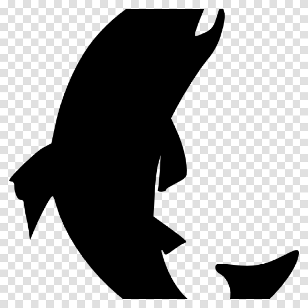 Fish Silhouette Clip Art Trout, Gray, World Of Warcraft Transparent Png
