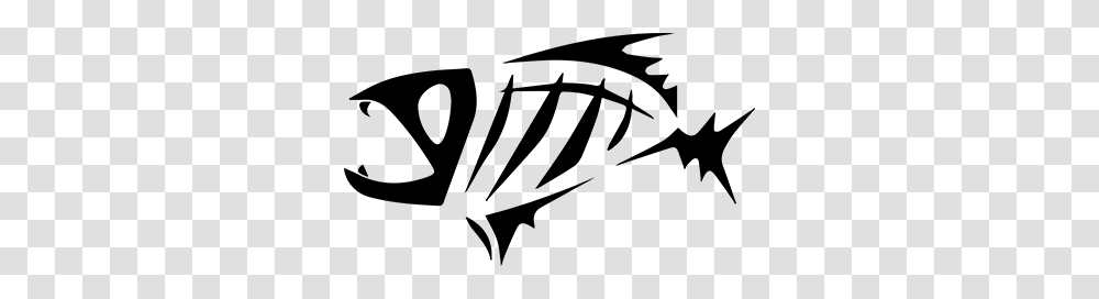 Fish Skeleton Sticker, Gray, World Of Warcraft Transparent Png