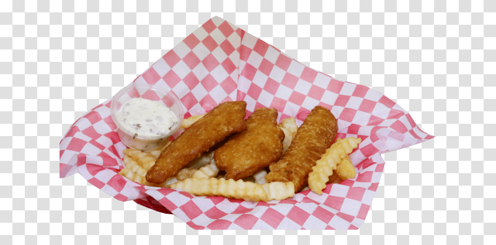 Fish Strips At Triangle Drive In Fresno Ca Triangle Drive In, Food, Fried Chicken, Egg, Nuggets Transparent Png