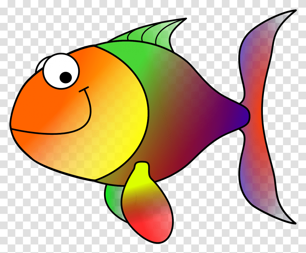 Fish Swimming Animated Fish For Kids, Pattern, Ornament, Fractal, Animal Transparent Png