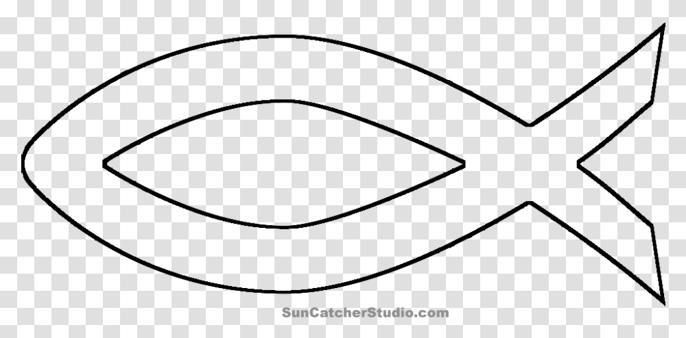 Fish Symbol Pattern Scroll Saw Patterns Free Project Line Art, Apparel, Oval Transparent Png
