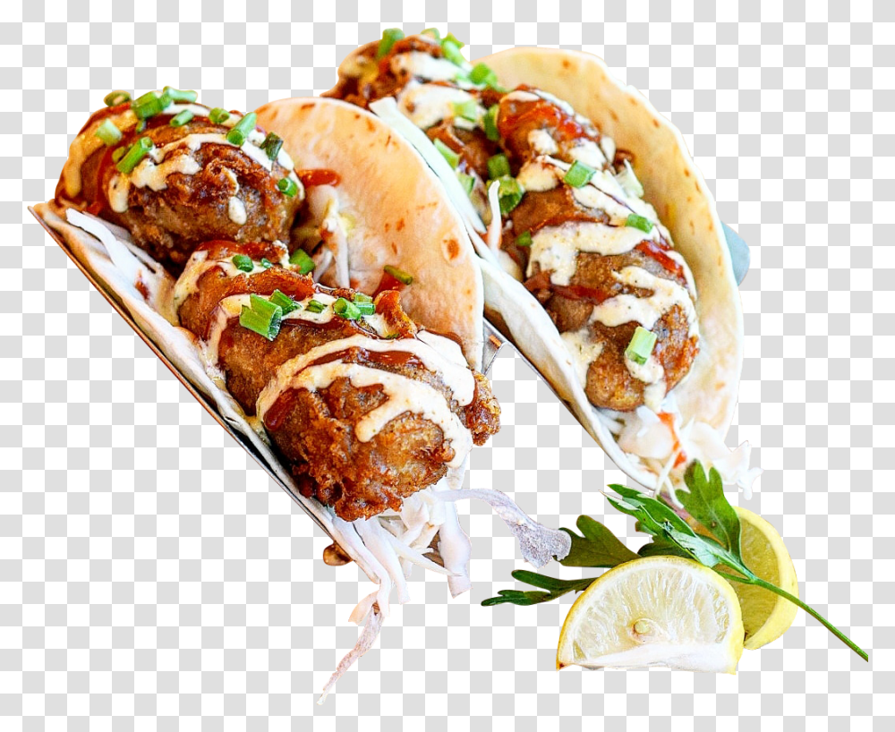 Fish Tacos, Food, Meatball Transparent Png