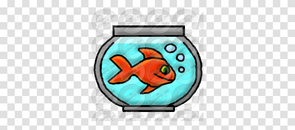 Fishbowl Picture For Classroom Therapy Use, Animal, Goldfish Transparent Png