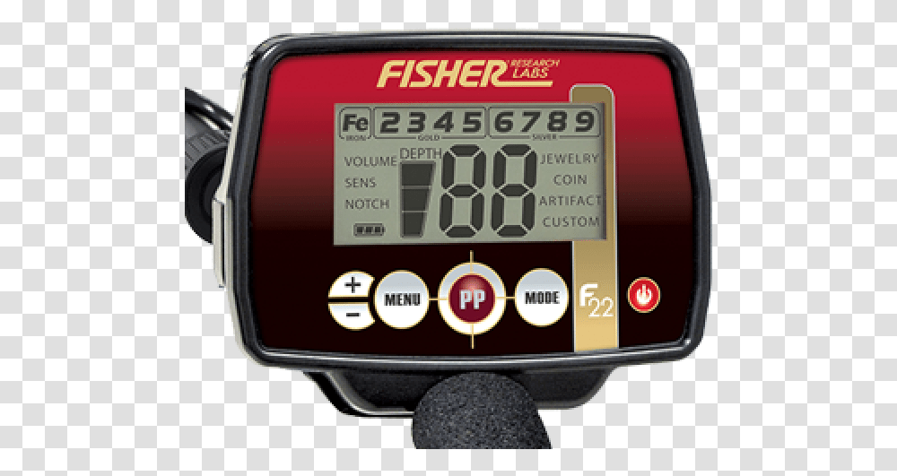Fisher F22 Fisher F22 Metal Detector, Electronics, Scoreboard, Gas Pump, Machine Transparent Png