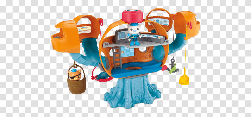 Fisher Price Octonauts Octopod Playset Octonauts Play Set, Toy, Robot Transparent Png
