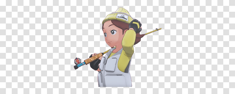 Fisher Trainer Class Bulbapedia The Communitydriven Pokemon Fisher, Person, People, Leisure Activities, Sleeve Transparent Png