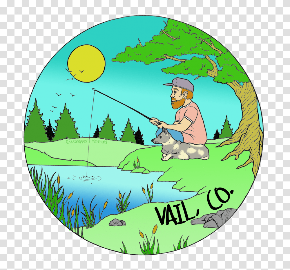 Fisherman Clipart Mermaid, Water, Outdoors, Person, Human Transparent Png