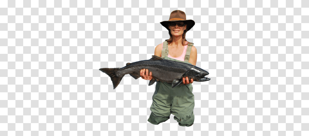 Fisherman Photo Shark, Coho, Animal, Person Transparent Png