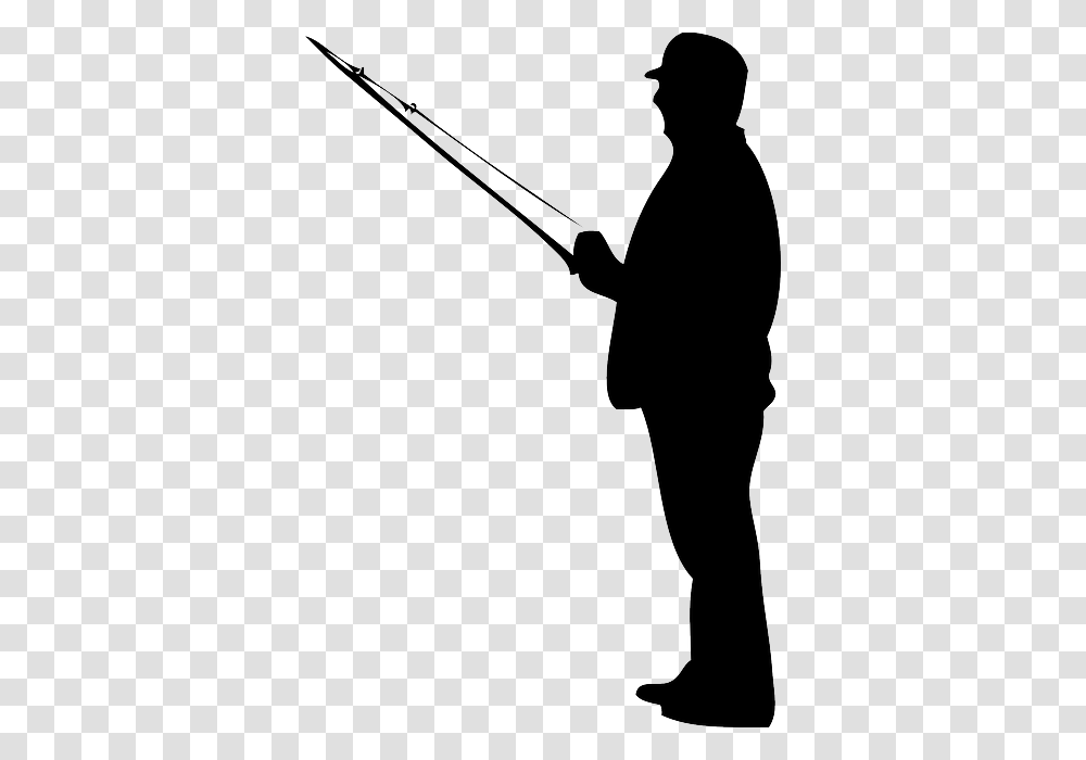 Fisherman Silhouette Fishing Rod, Person, Human, Leisure Activities Transparent Png