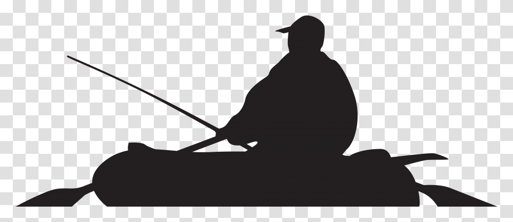 Fishing Boat Clipart Silhouette Free Collection Boat Silhouette, Photography, Kneeling, Duel, Samurai Transparent Png