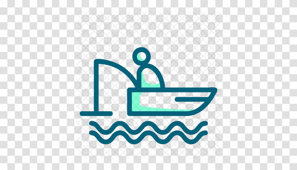 Fishing Boat Icon Ferry Boat Outline, Word, Text, Symbol, Number Transparent Png
