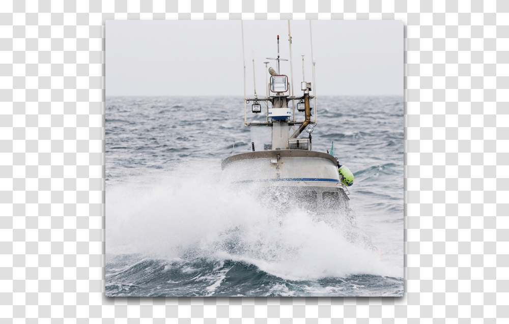 Fishing Boat Rough Water Sea, Watercraft, Vehicle, Transportation, Outdoors Transparent Png