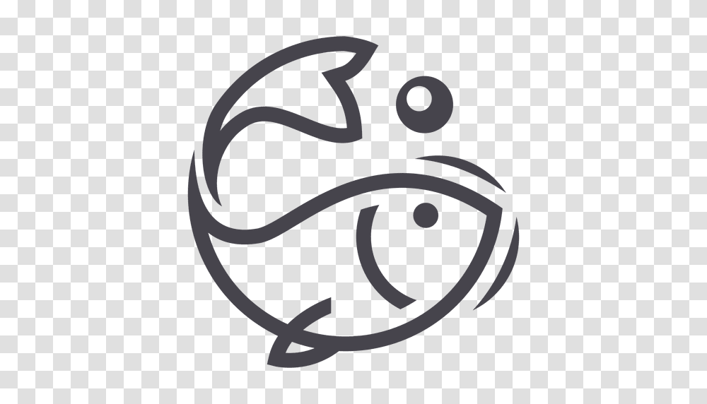 Fishing Fish Logo Icon, Label, Plant Transparent Png