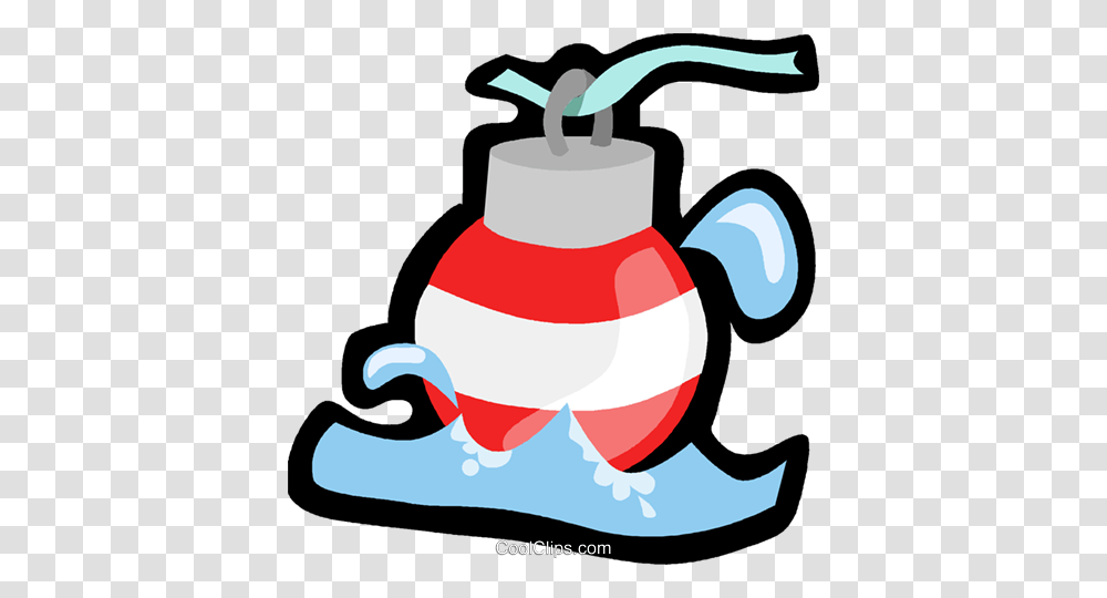 Fishing Float Royalty Free Vector Clip Art Illustration, Dynamite, Bomb, Weapon, Pottery Transparent Png