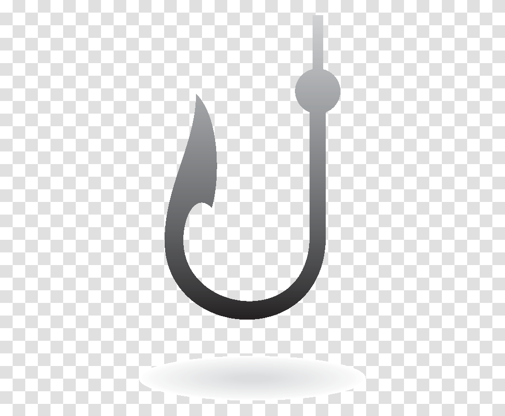 Fishing Hook Icon Crescent, Cutlery Transparent Png