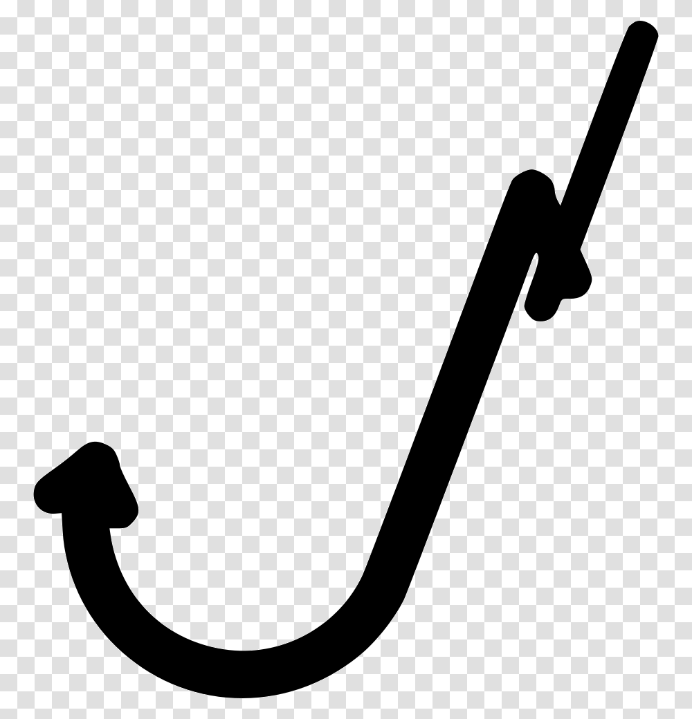 Fishing Hook Icon Free Download, Hammer, Tool Transparent Png