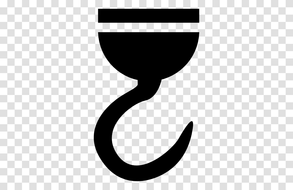 Fishing Hook Icon, Stencil, Glass, Rattle Transparent Png
