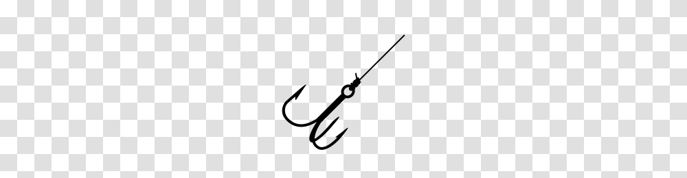 Fishing Hook Icons Noun Project, Gray, World Of Warcraft Transparent Png