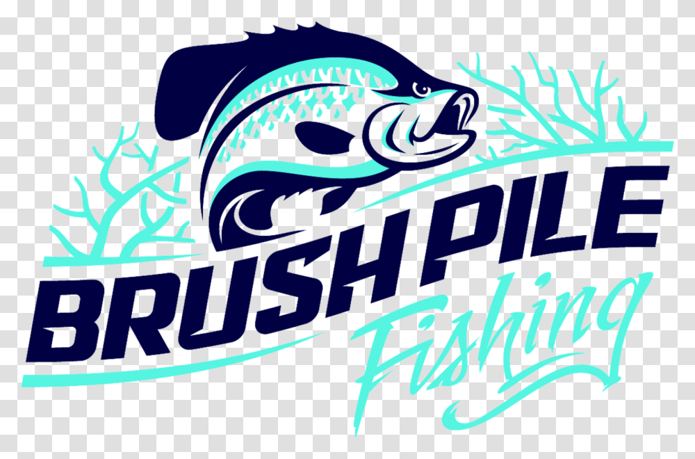 Fishing Logo Picture Brushpile Fishing, Text, Symbol, Clothing, Hat Transparent Png