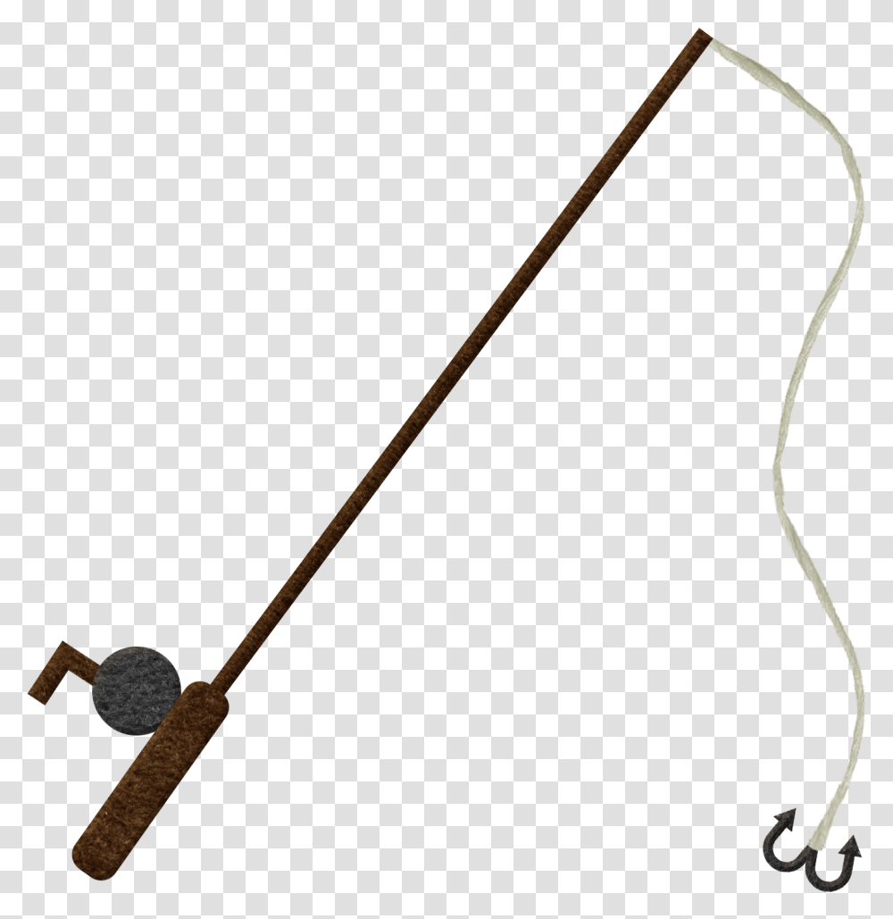 Fishing Pole Clipart Hook Unique Fishing Rod And Hook, Bow, Weapon, Weaponry Transparent Png