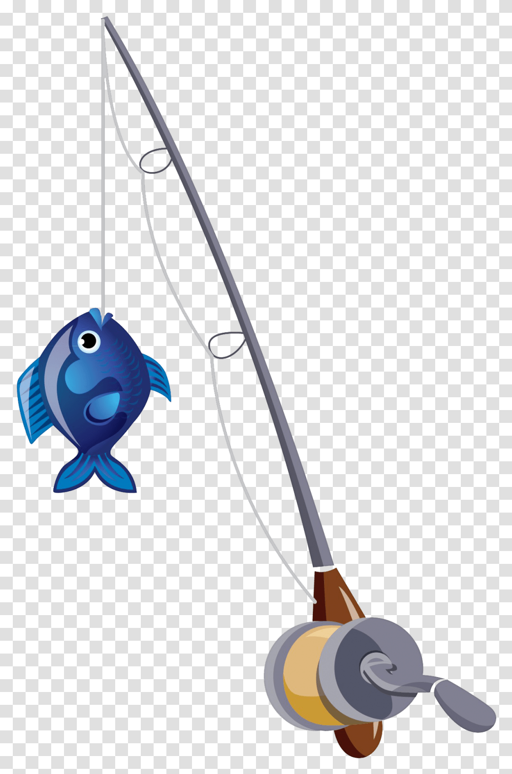 Fishing Pole Free Background Fishing Pole With Fish, Bow, Arrow Transparent Png
