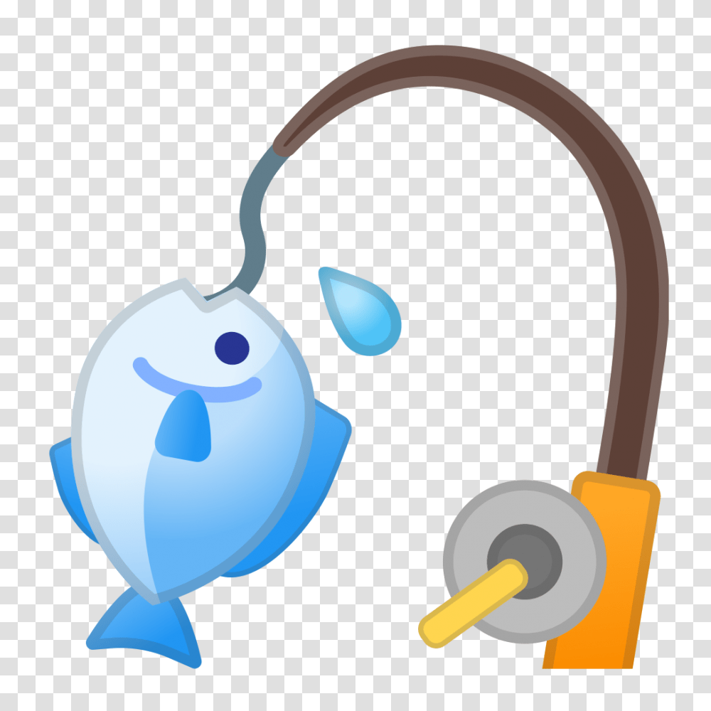 Fishing Pole Icon Noto Emoji Activities Iconset Google, Electronics, Headphones, Headset Transparent Png