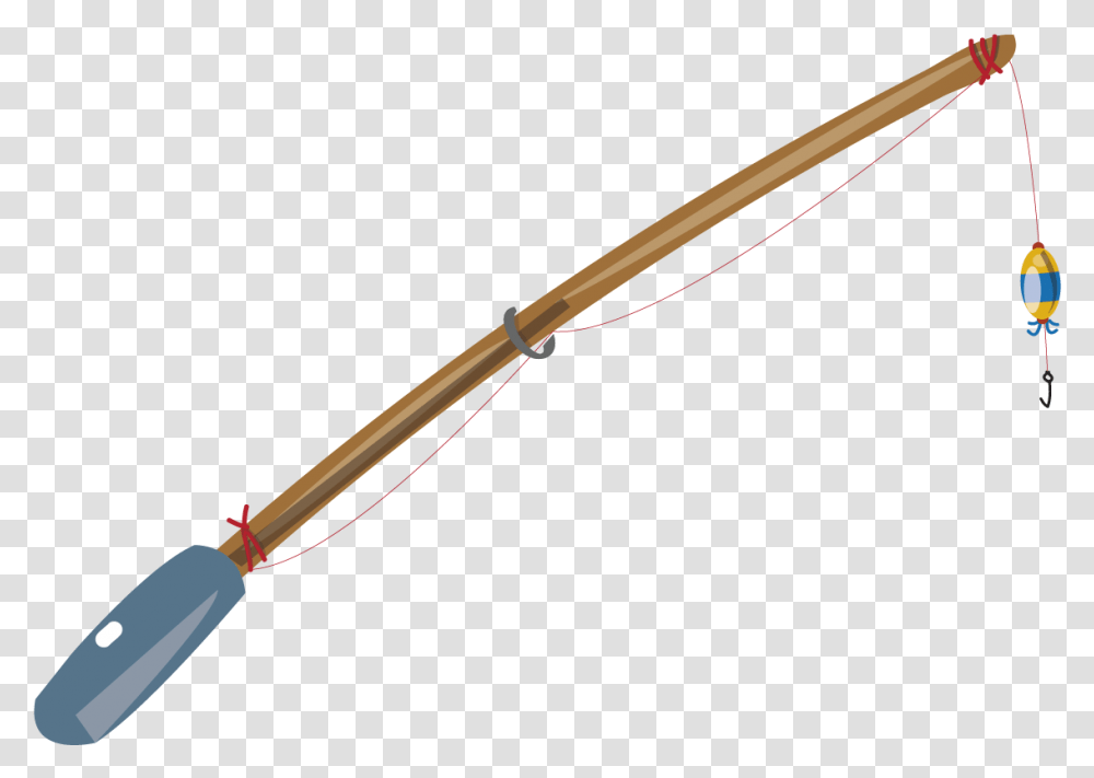 Fishing Rod Angling De Pescar, Arrow, Weapon, Weaponry Transparent Png