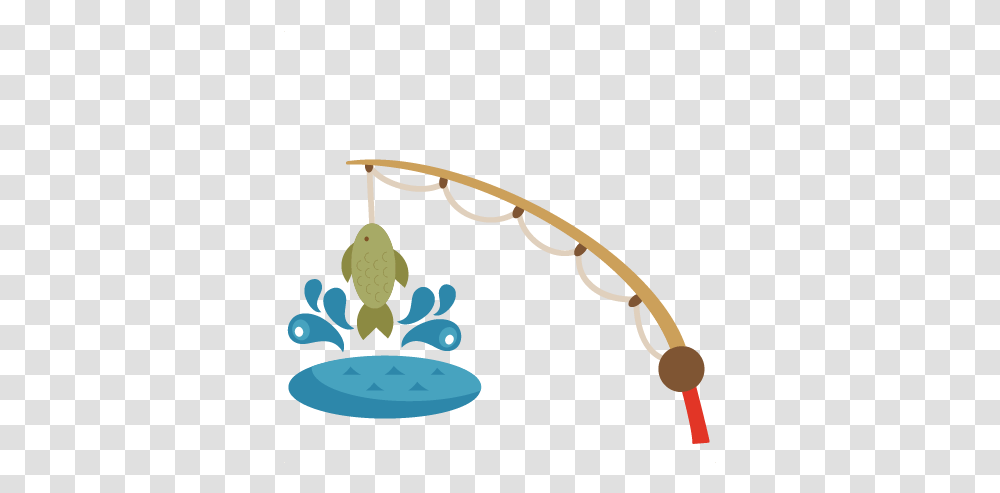 Fishing Rod Clipart Cute Fishing Pole Clipart, Bow, Leisure Activities, Drawing Transparent Png